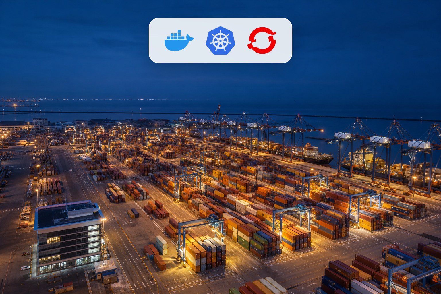 Fotografía del curso Docker, Kubernetes y Openshift