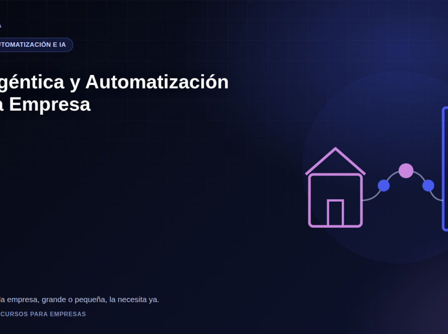 Red de automatización conectando un pequeño comercio y una gran empresa